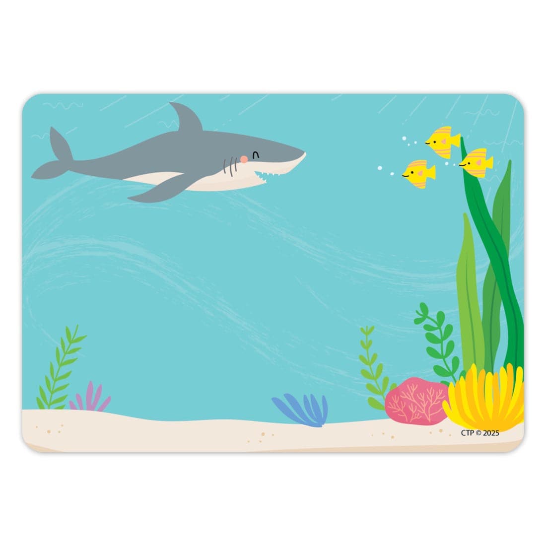 Label from the Sea Friends collection by Creative Teaching Press