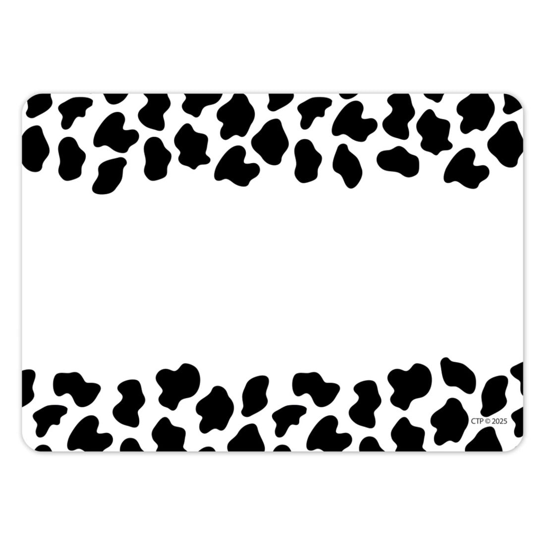 Cow Print Label from the Farm Friends collection by Creative Teaching Press