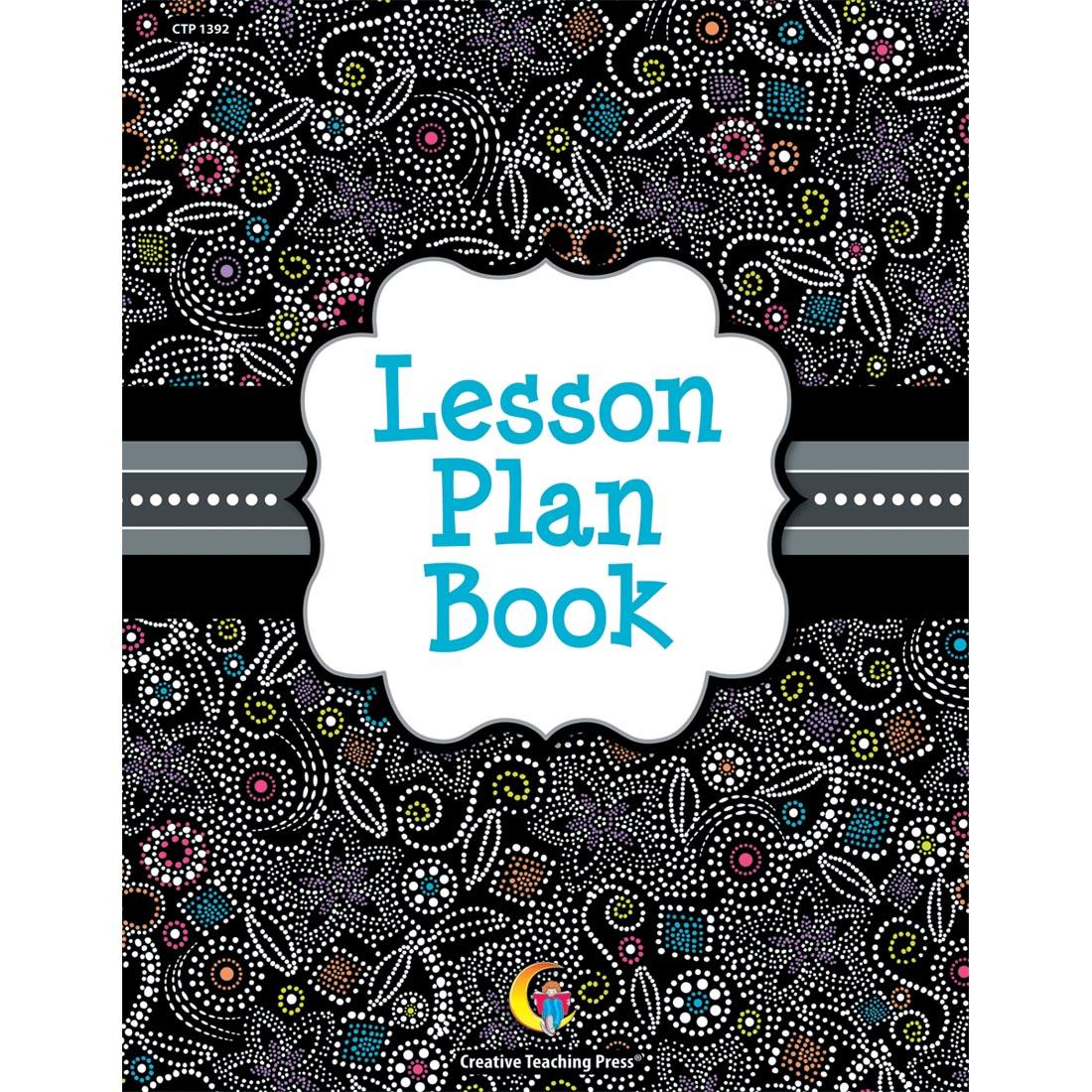 Lesson Plan Book from the Black & White Collection by Creative Teaching Press