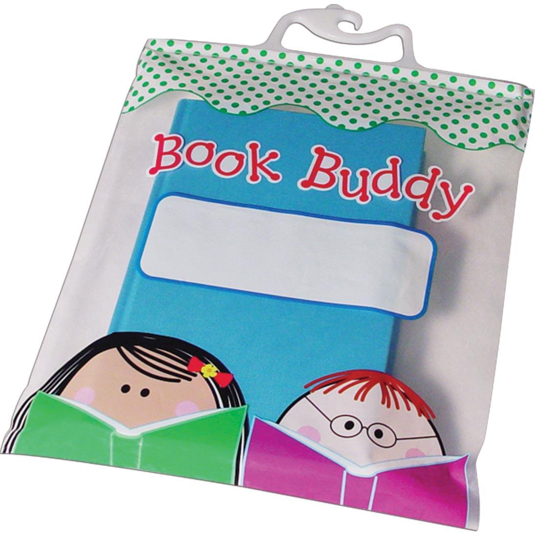 Book Buddy Bag by Creative Teaching Press holding a blue book