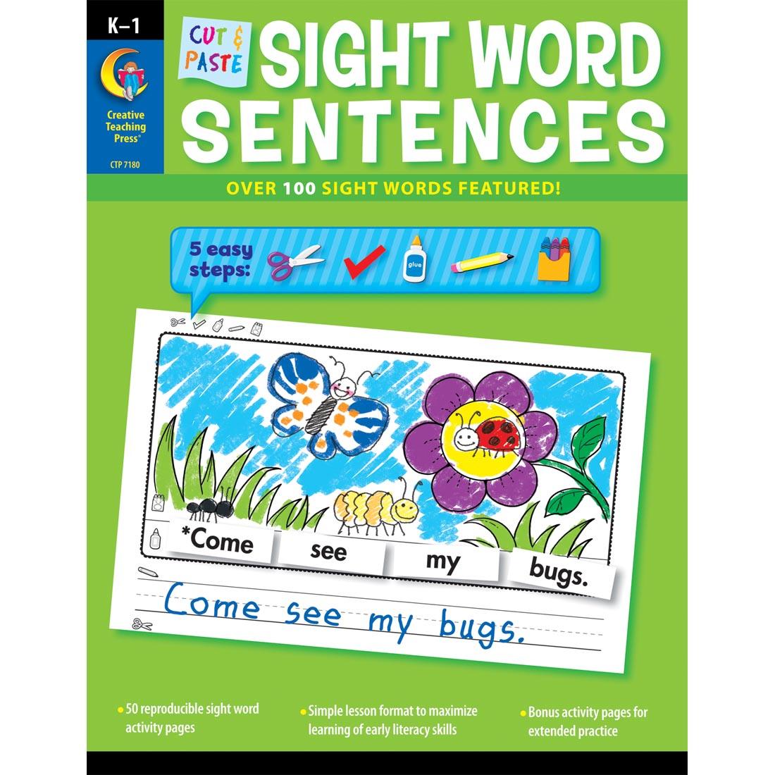 Cut & Paste Sight Word Sentences by Creative Teaching Press