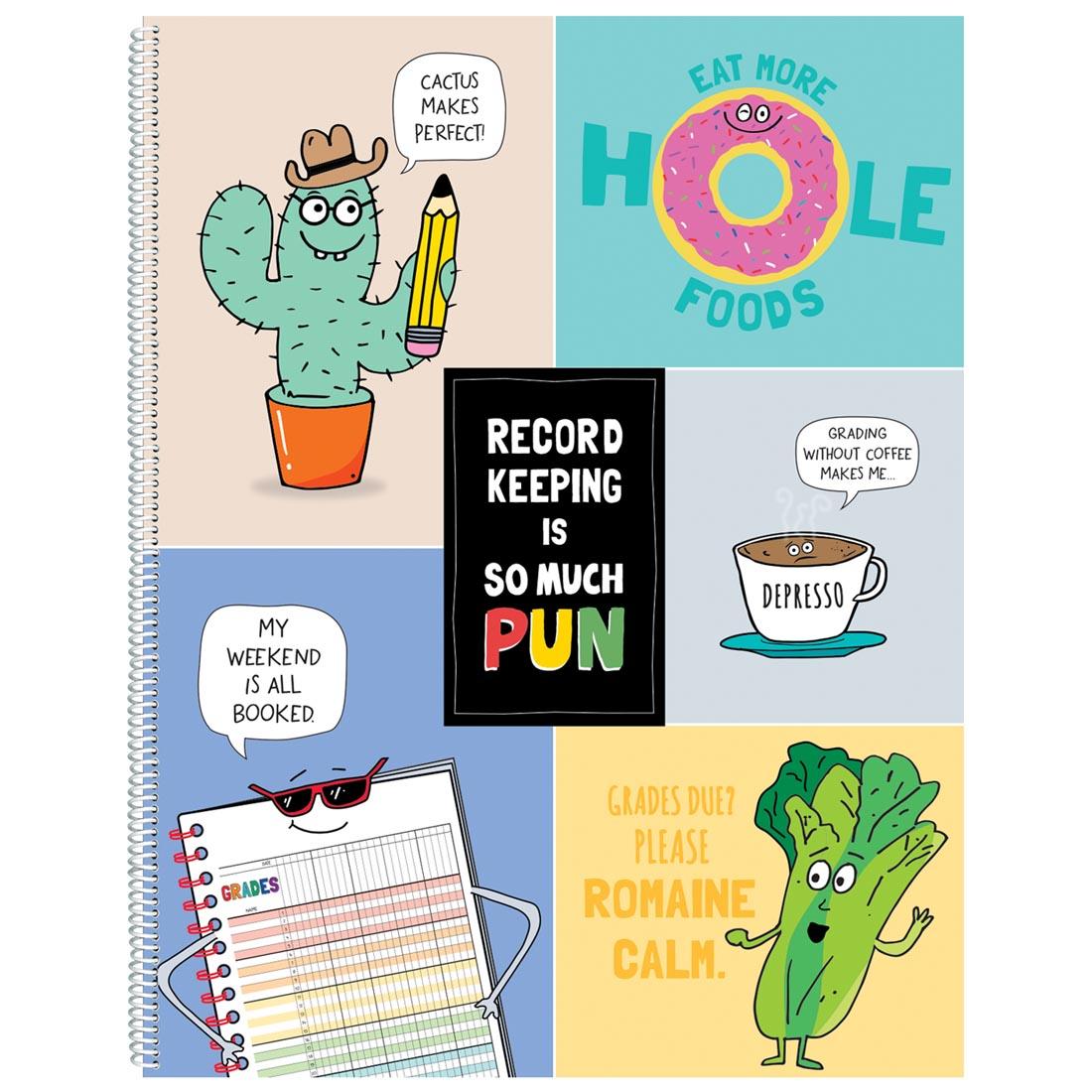 Record Keeping Is So Much Pun! Record Book by Creative Teaching Press