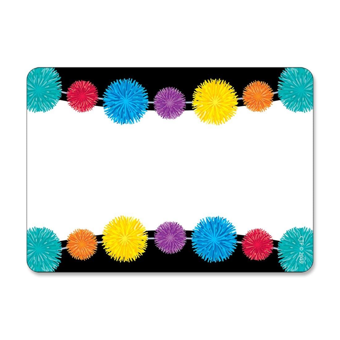 Pom-Poms Label by Creative Teaching Press