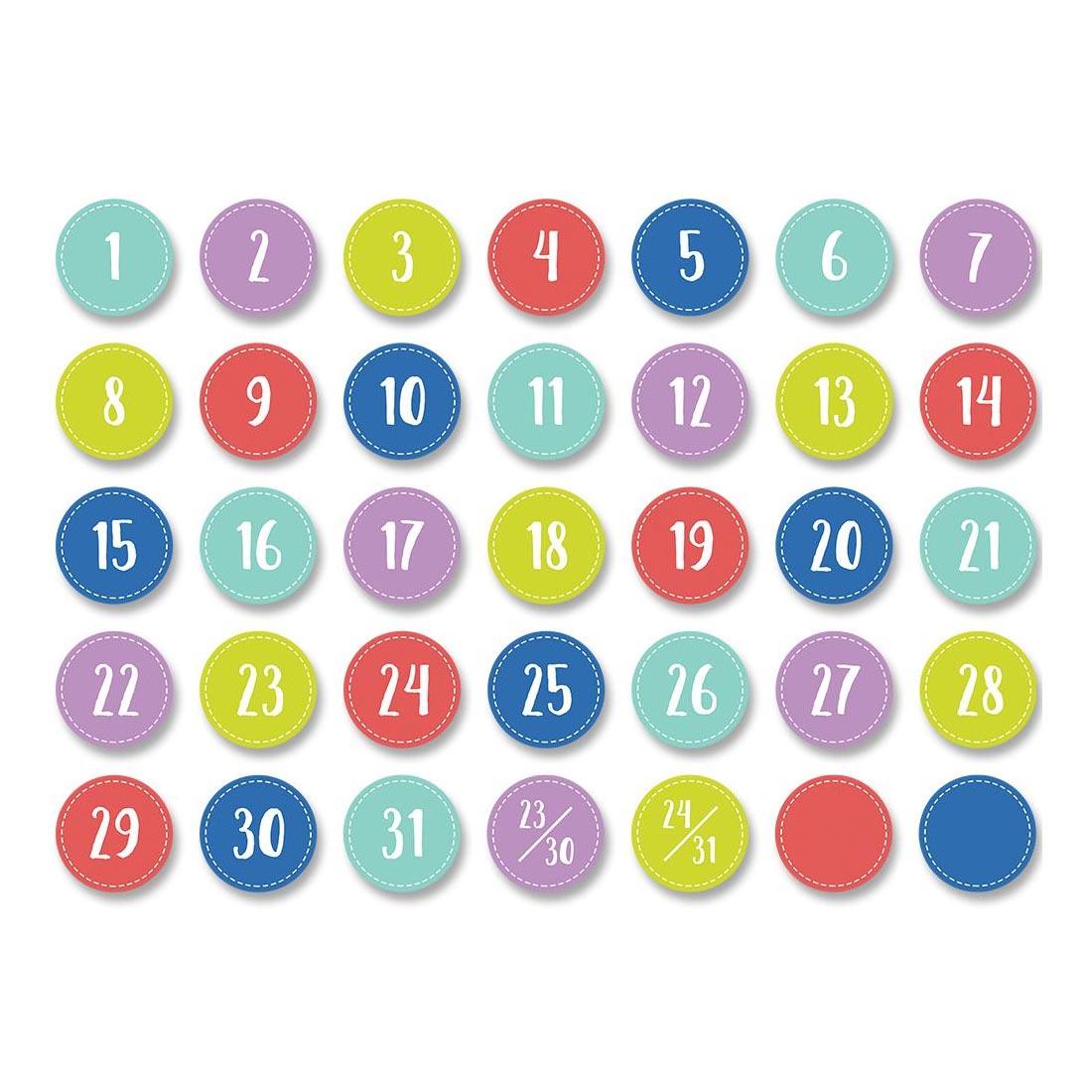 Calendar Days from the Color Pop collection by Creative Teaching Press