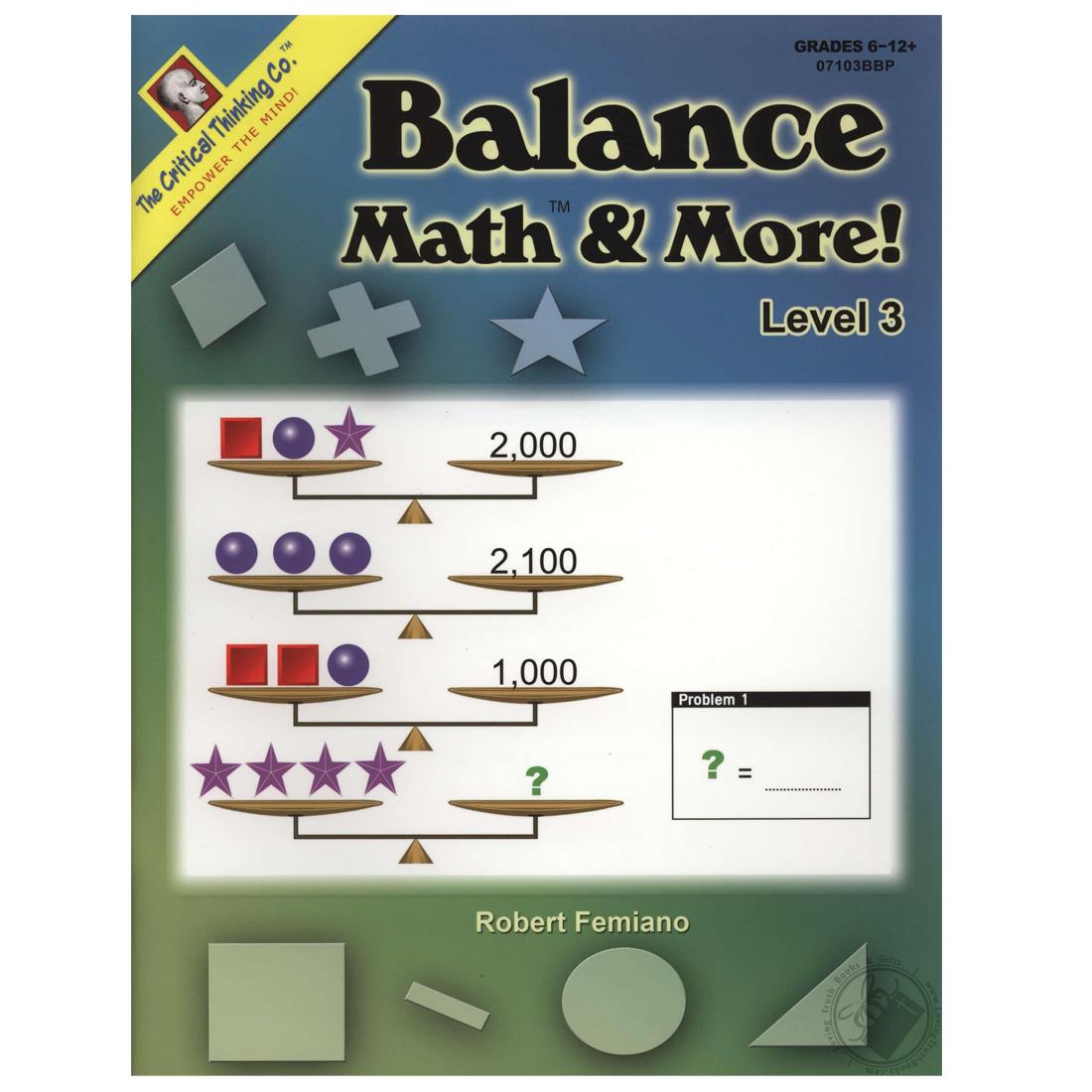 Balance Math & More! Level 3 Book