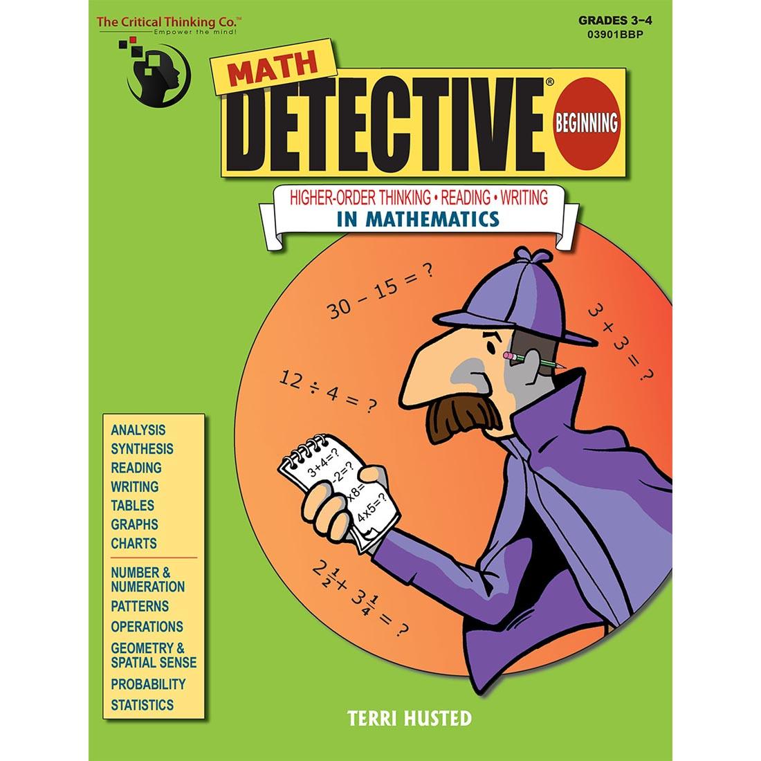 Math Detective Book - Higher-Order Thinking, Reading & Writing