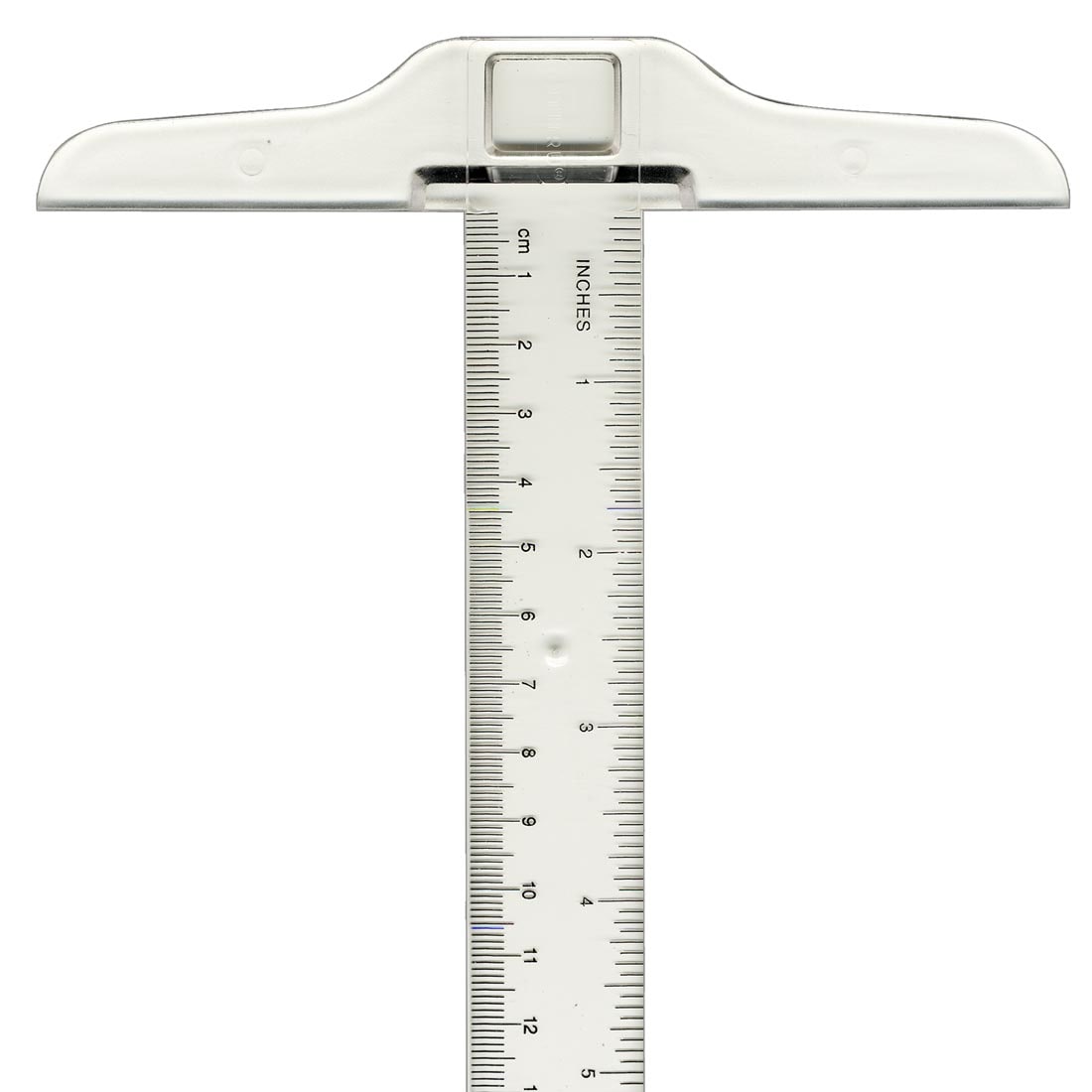 transparent plastic t-square ruler