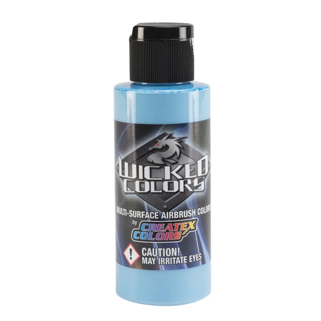 Bottle of Laguna Blue Createx Wicked Colors Airbrush Paint