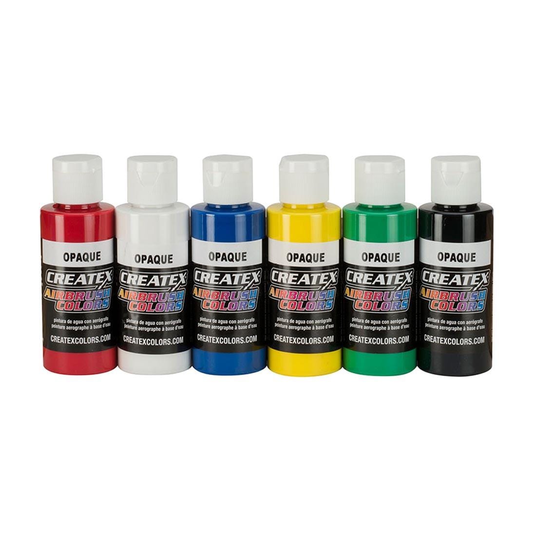 Createx Airbrush Paint Opaque Colors Set