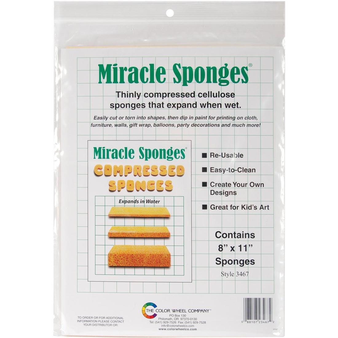 Package of Miracle Sponges