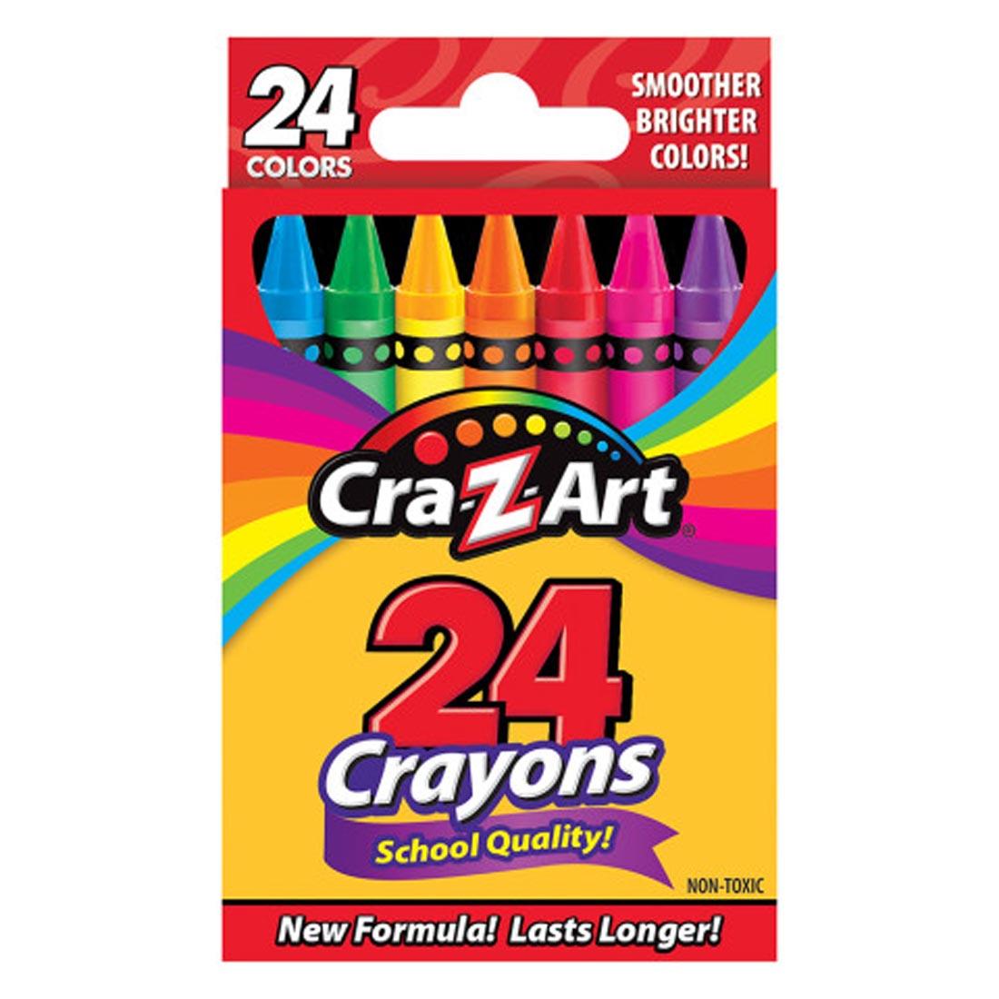 Cra-Z-Art Crayons 24-Color Set