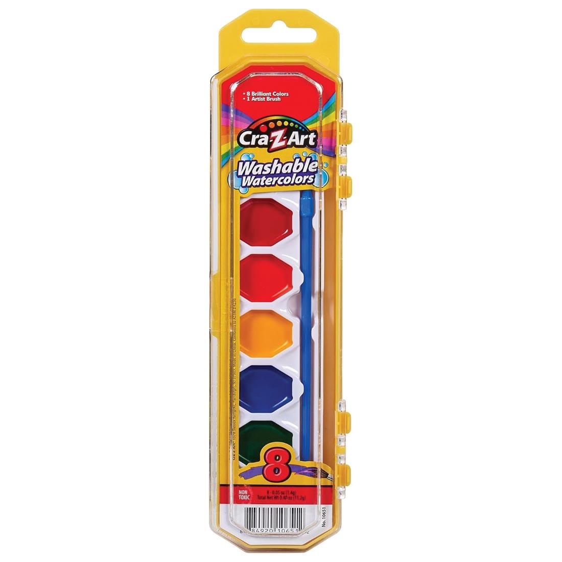 Cra-Z-Art 8-Color Washable Watercolor Set