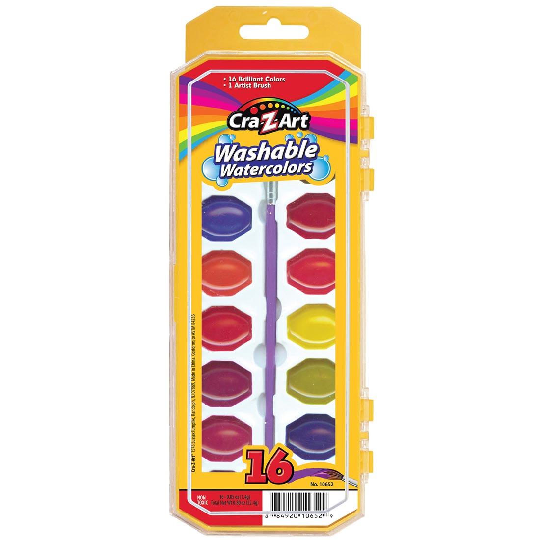 Cra-Z-Art 16-Color Washable Watercolor Set