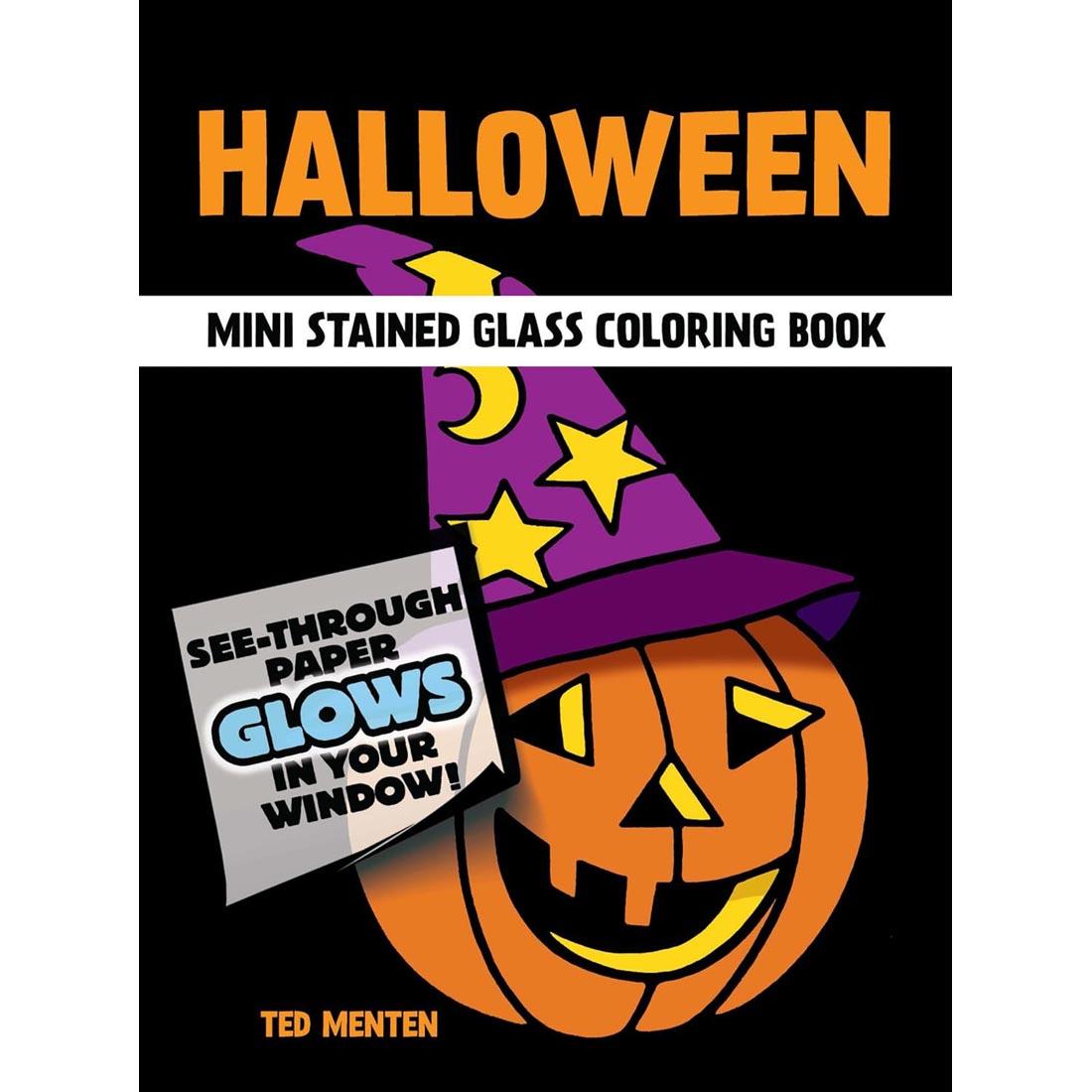 The Little Halloween Stained Glass Coloring Book