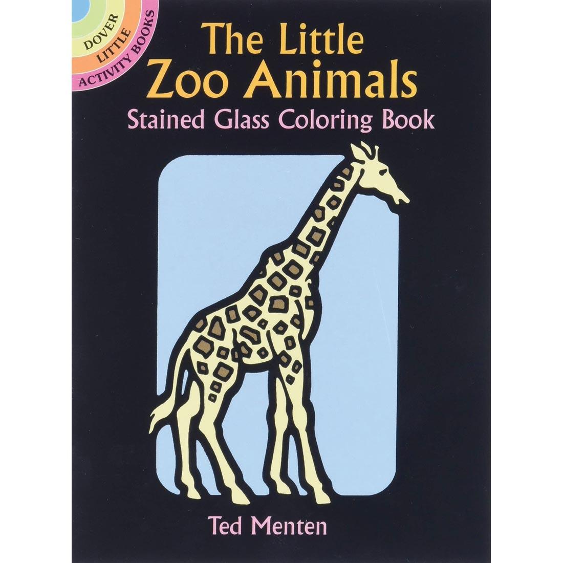 The Little Zoo Animals Stained Glass Coloring Book