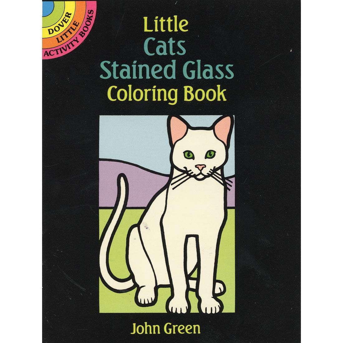 Dover Little Activity Book Little Cats Stained Glass Coloring Book