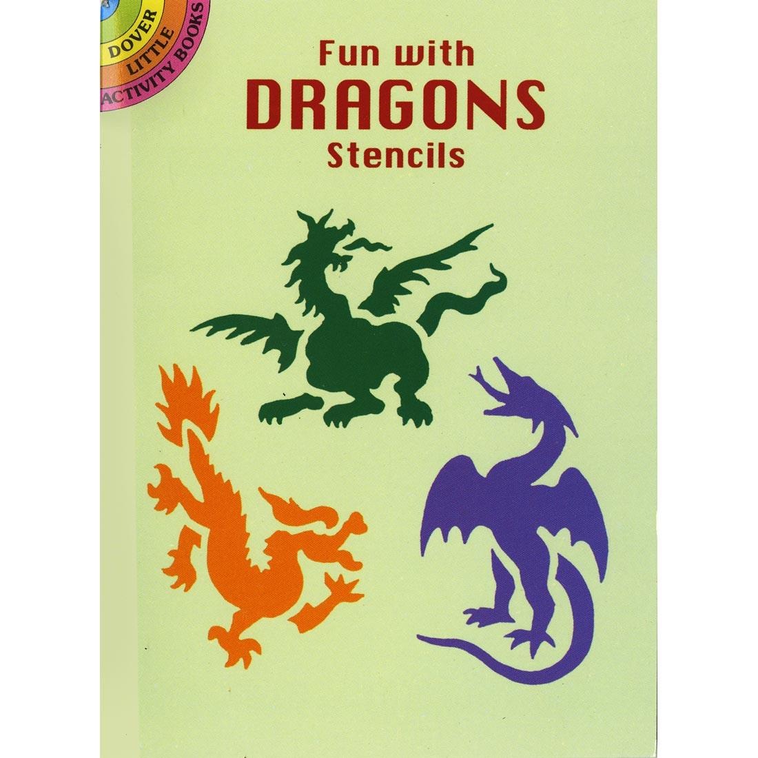 Dover Little Activity Book Fun With Dragons Stencils