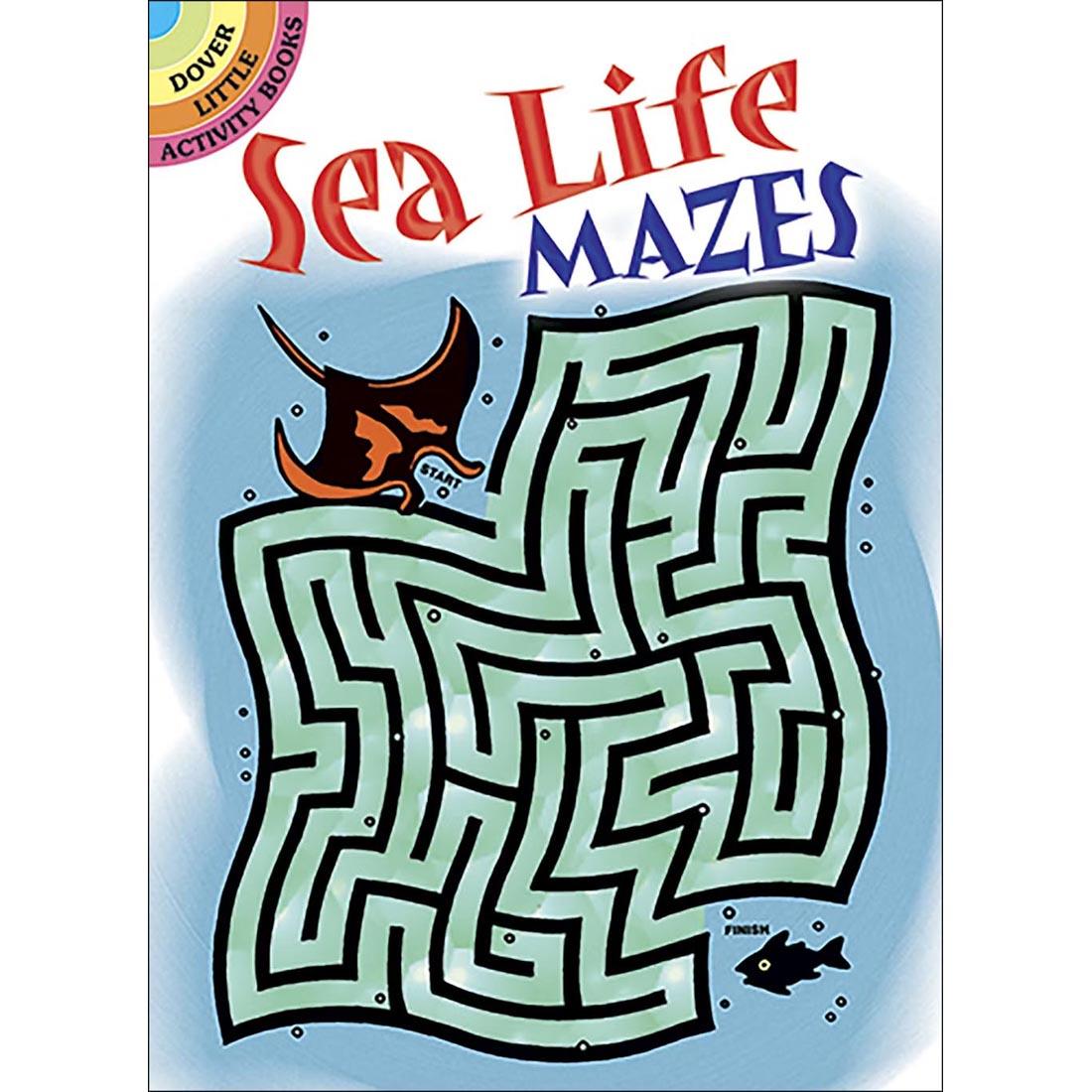 Dover Little Activity Book Sea Life Mazes