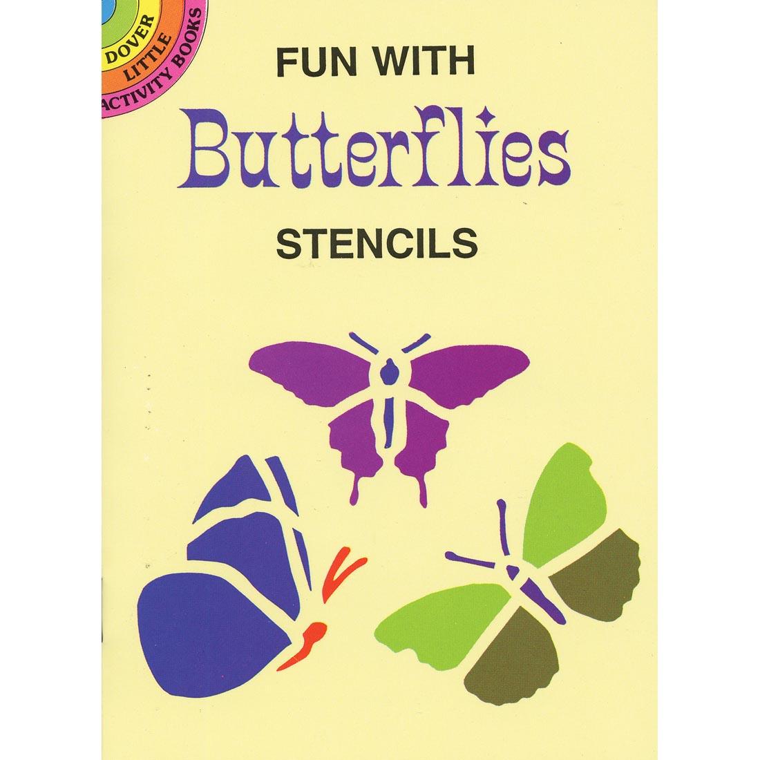Dover Little Activity Book Fun With Butterflies Stencils
