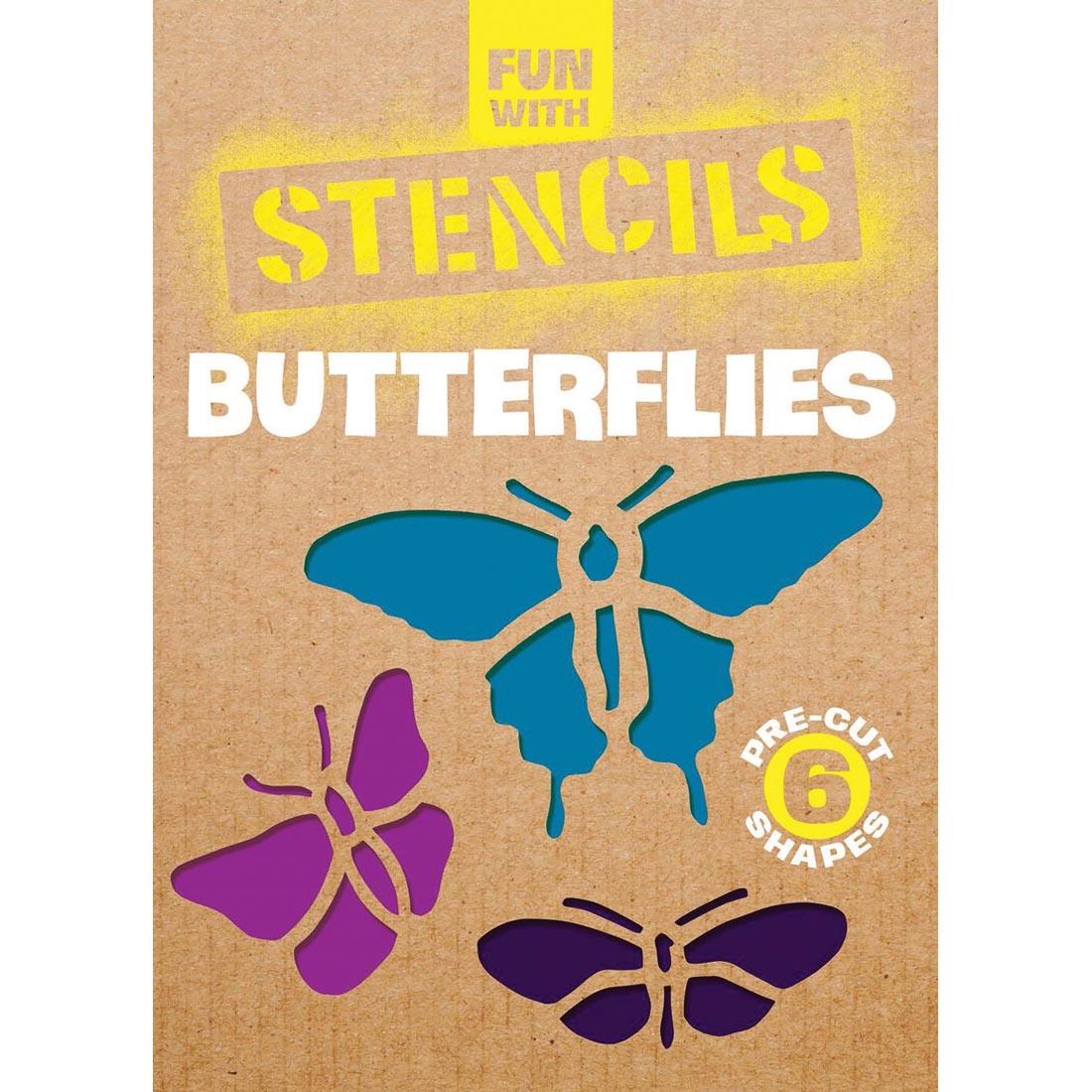 Dover Little Activity Book Fun With Butterflies Stencils