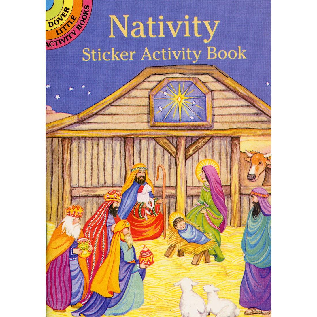 Dover Little Nativity Sticker Activity Book
