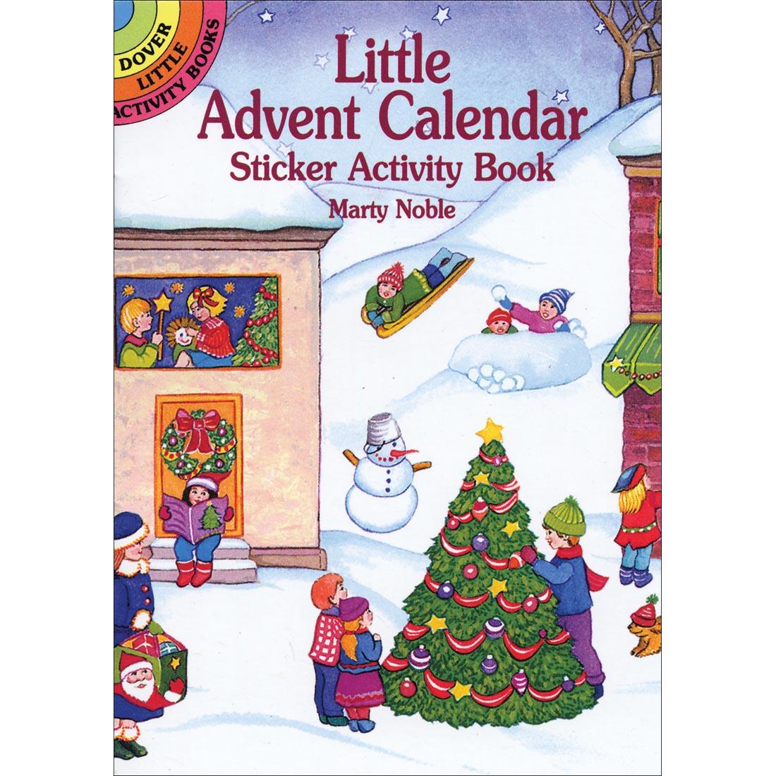 Dover Little Advent Calendar Sticker Activity Book