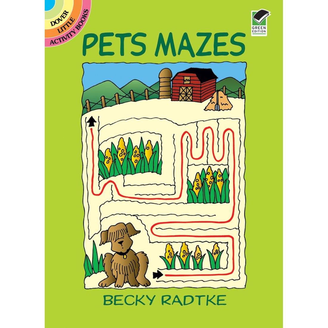 Pets Mazes Dover Little Activity Book by Becky Radtke
