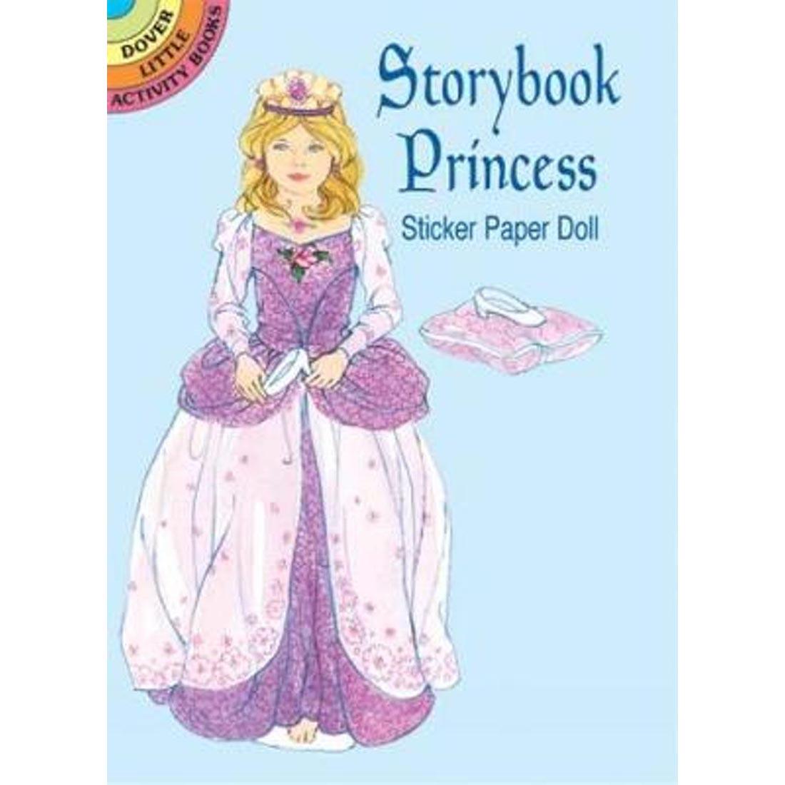 Dover Little Activity Book Storybook Princess Sticker Paper Doll
