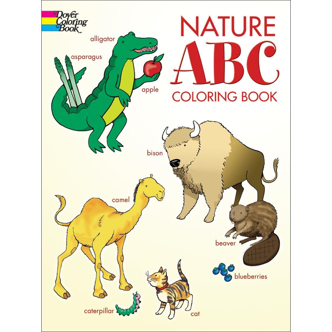 Nature ABC Coloring Book by Dover