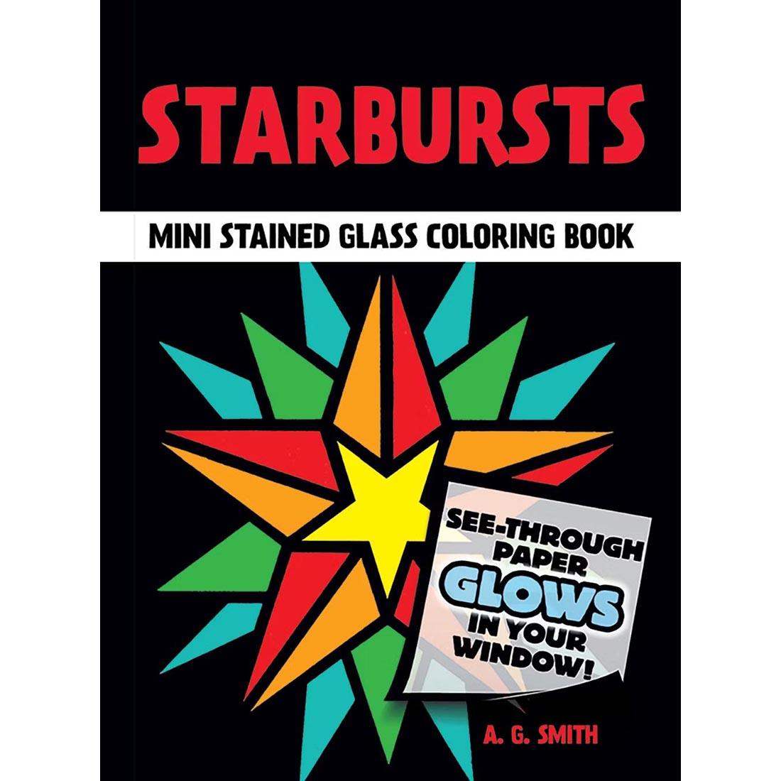 Dover Little Activity Book Starbursts Stained Glass Coloring Book