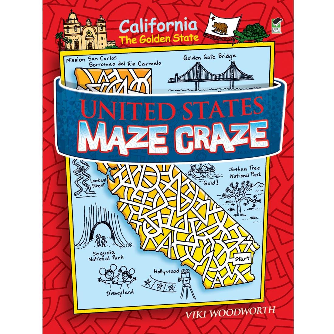 United States Maze Craze Book by Dover