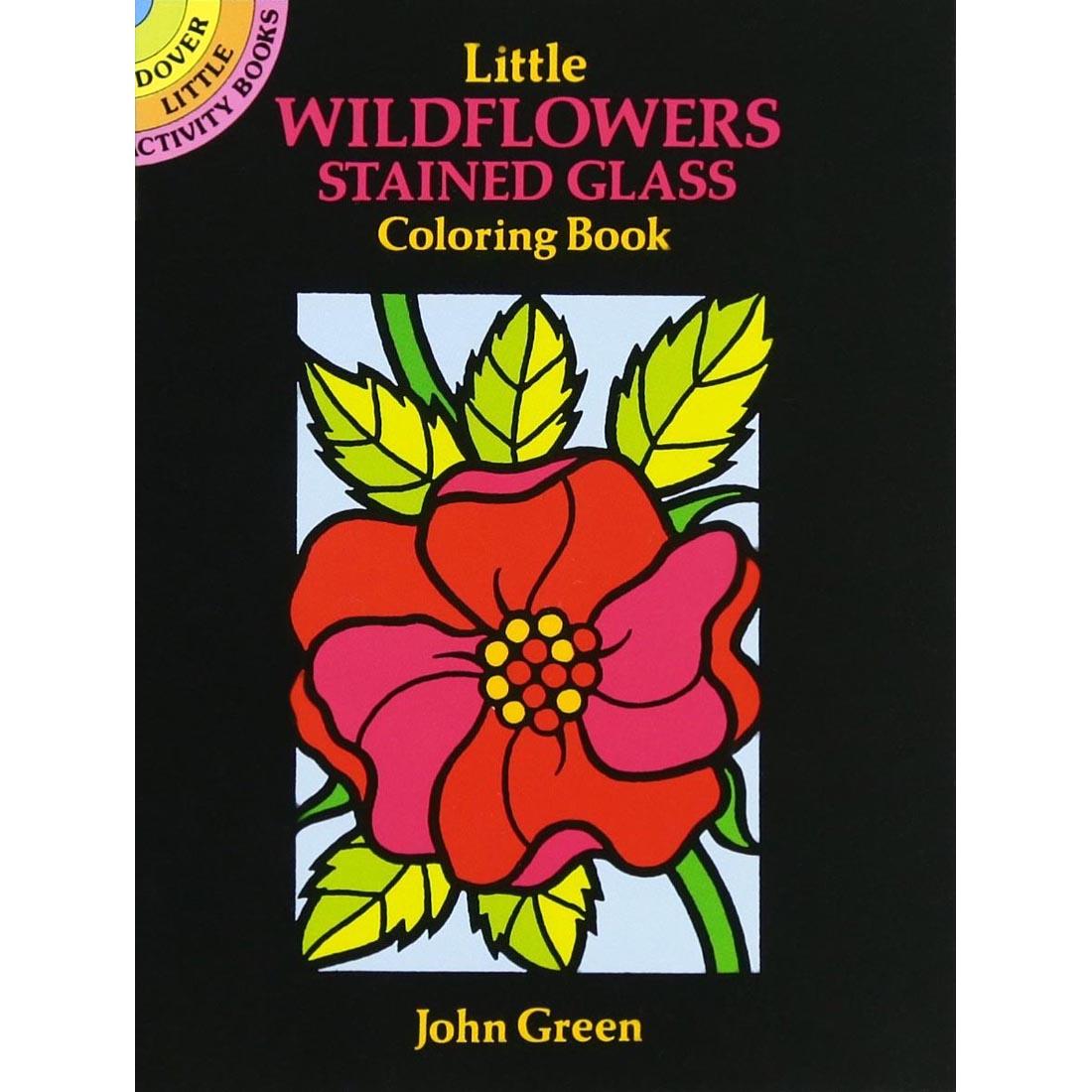 Little Wildflowers Stained Glass Coloring Book