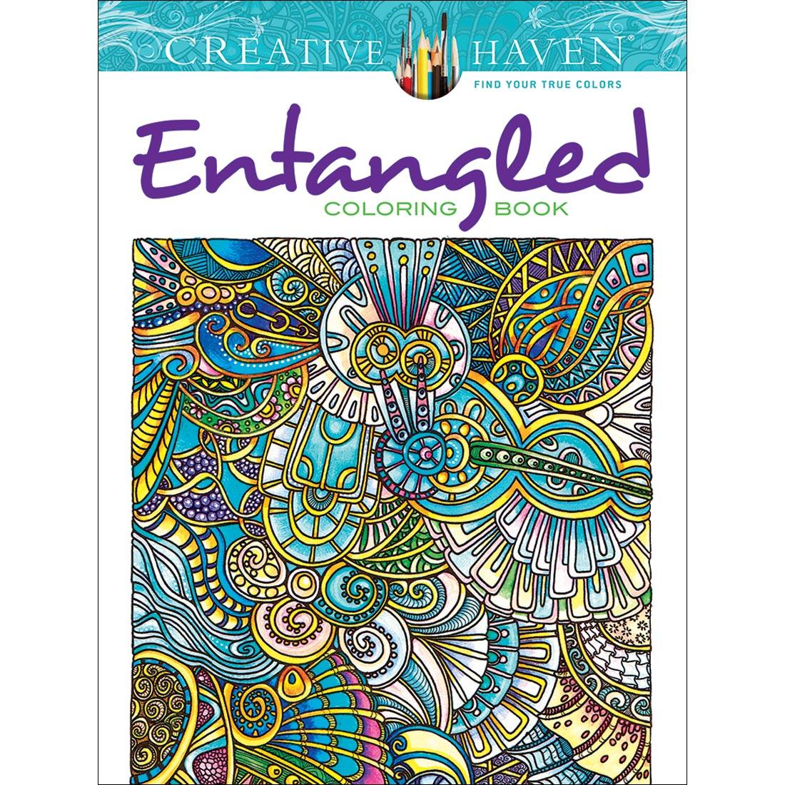 Creative Haven Entangled Coloring Book by Dover