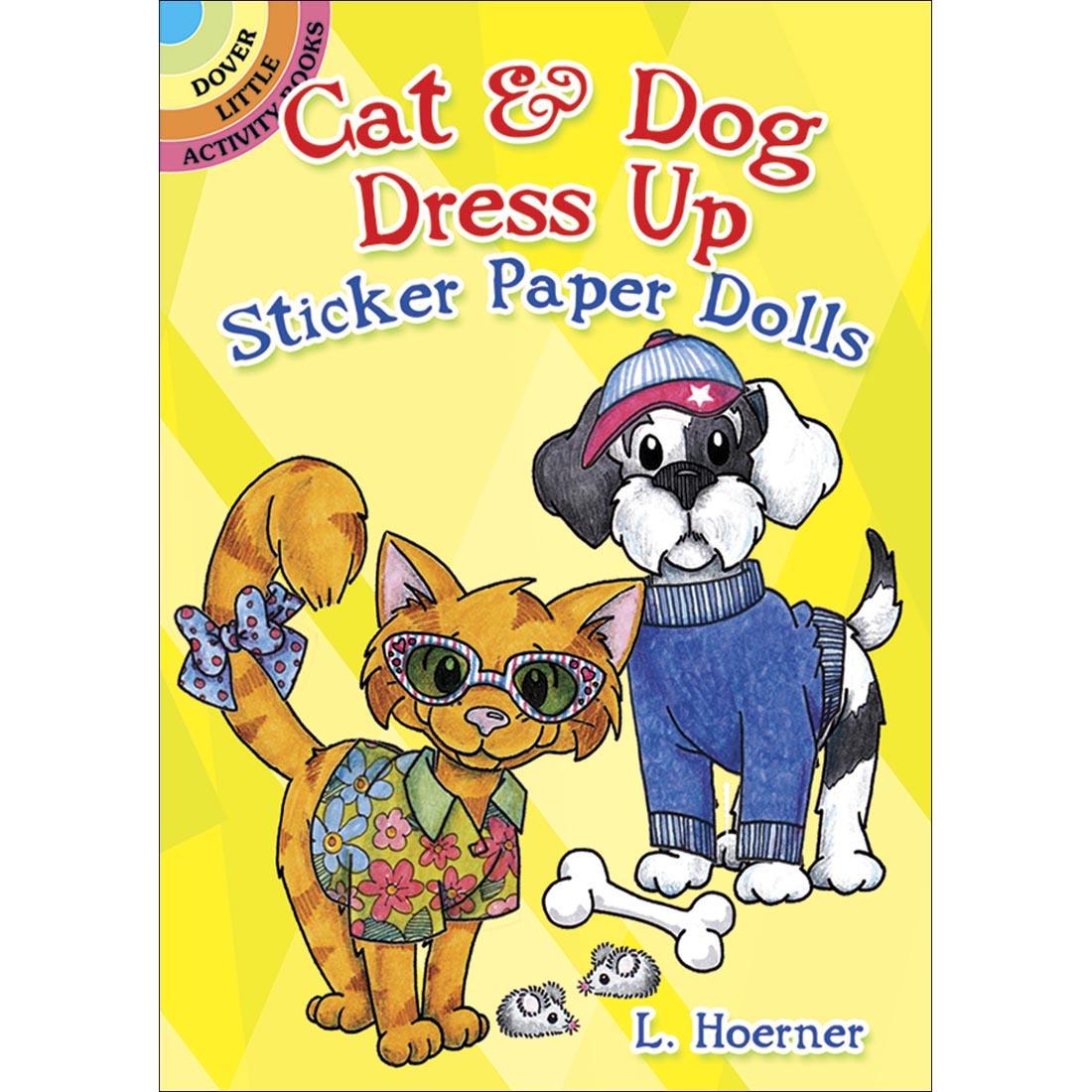 Cat & Dog Dress Up Sticker Paper Dolls