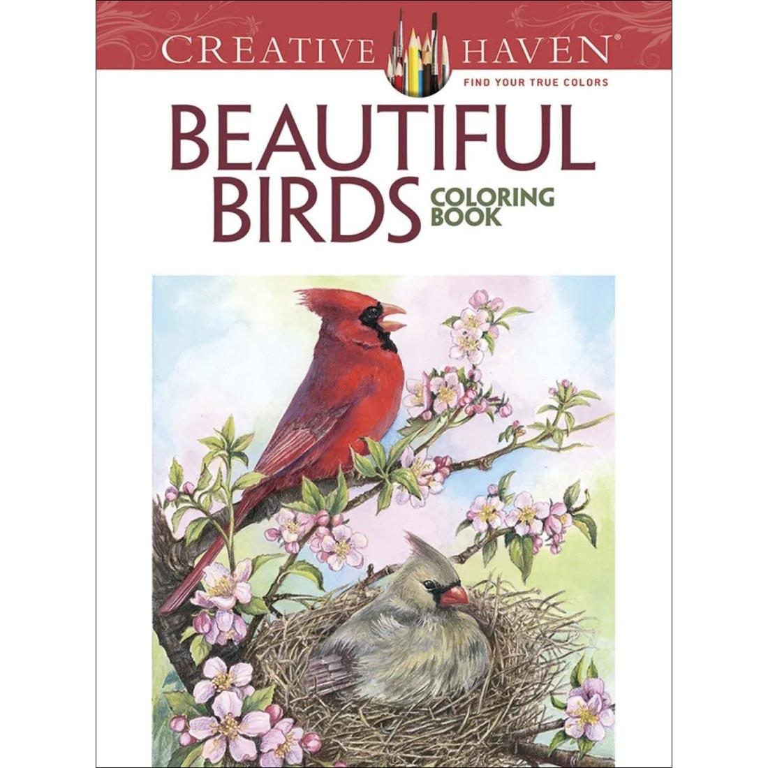 Cover of Dover Creative Haven Beautiful Birds Coloring Book