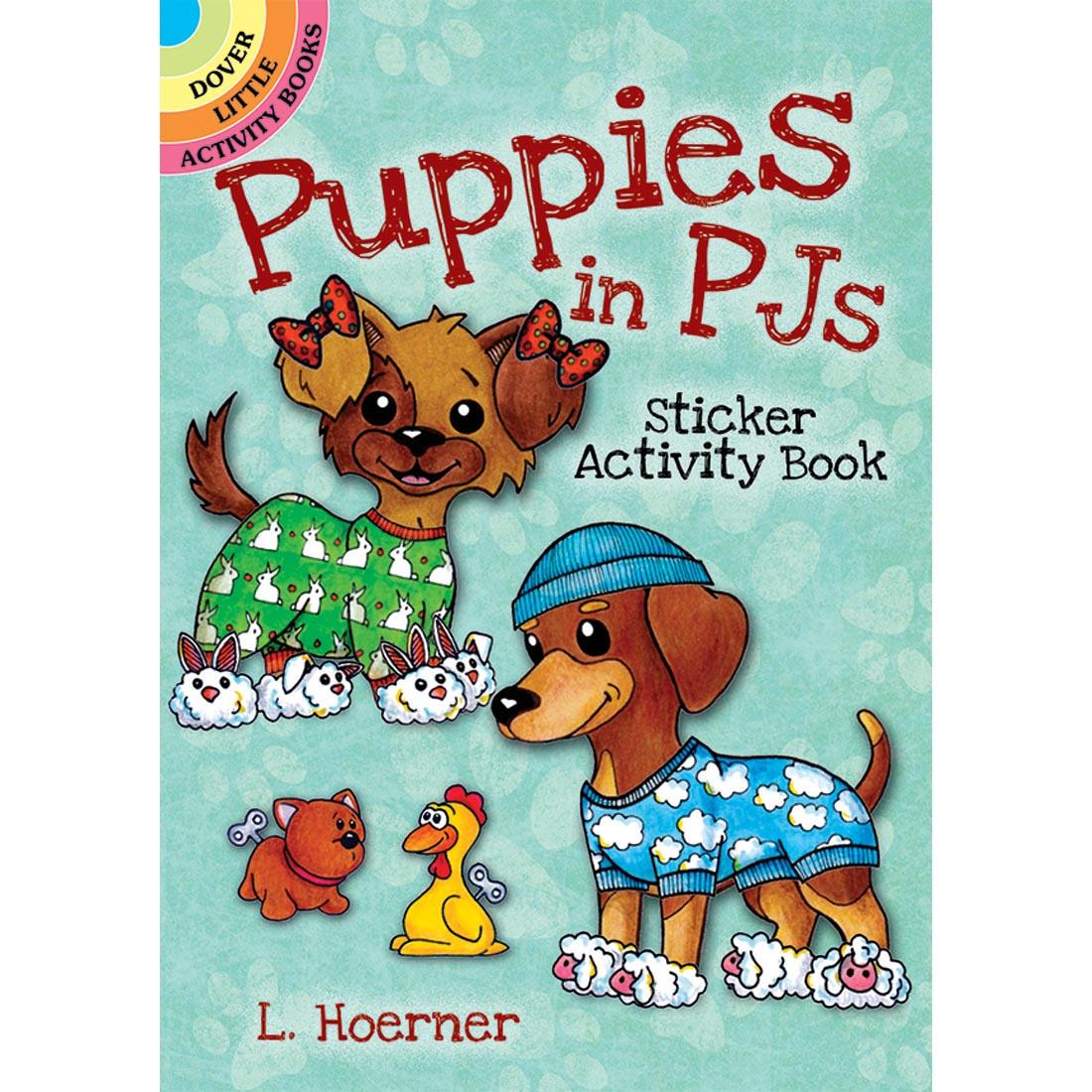 Dover Little Puppies in PJs Sticker Activity Book