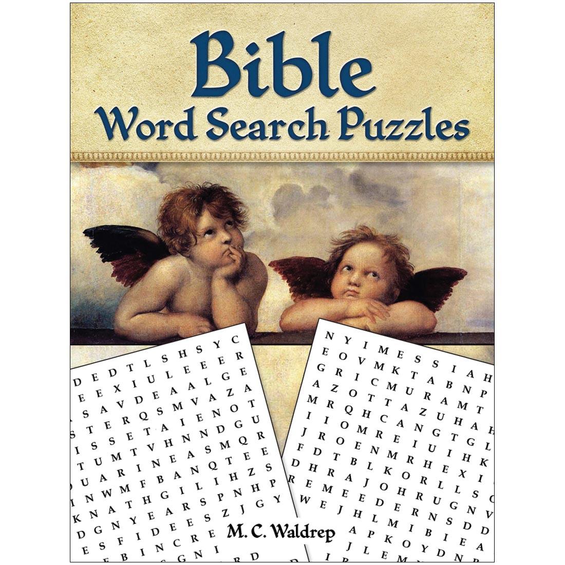 front cover of Dover Bible Word Search Puzzles