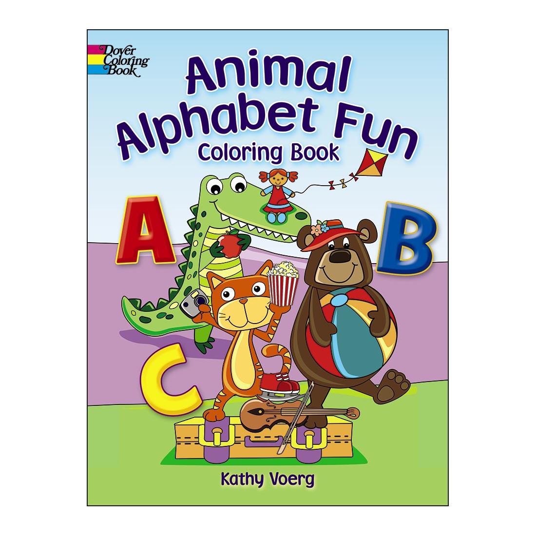 Dover Animal Alphabet Fun Coloring Book