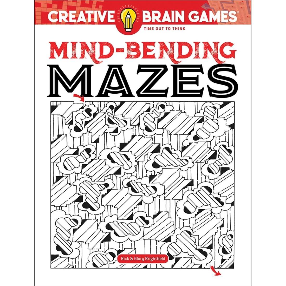 cover of Dover Creative Brain Games Mind-Bending Mazes