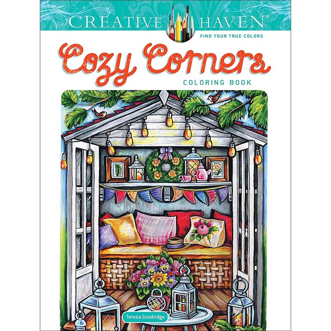 Cozy Corners Creative Haven Coloring Book by Dover