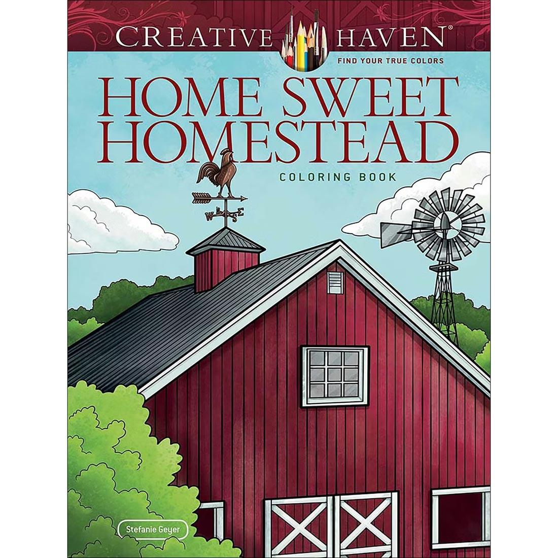 Home Sweet Homestead Creative Haven Coloring Book by Dover
