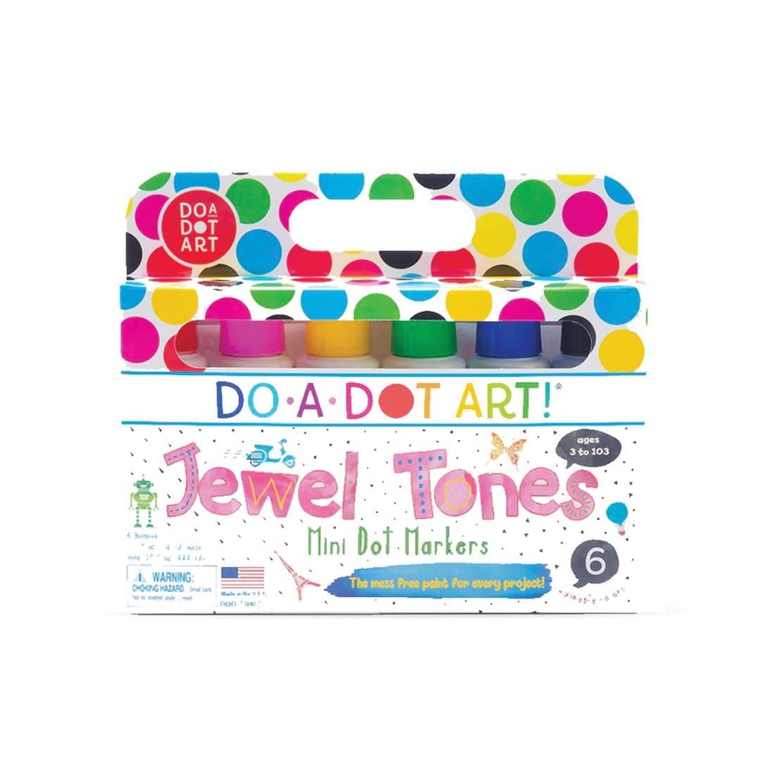 Do-A-Dot Art! Markers Mini Dot Jewel Tones Set