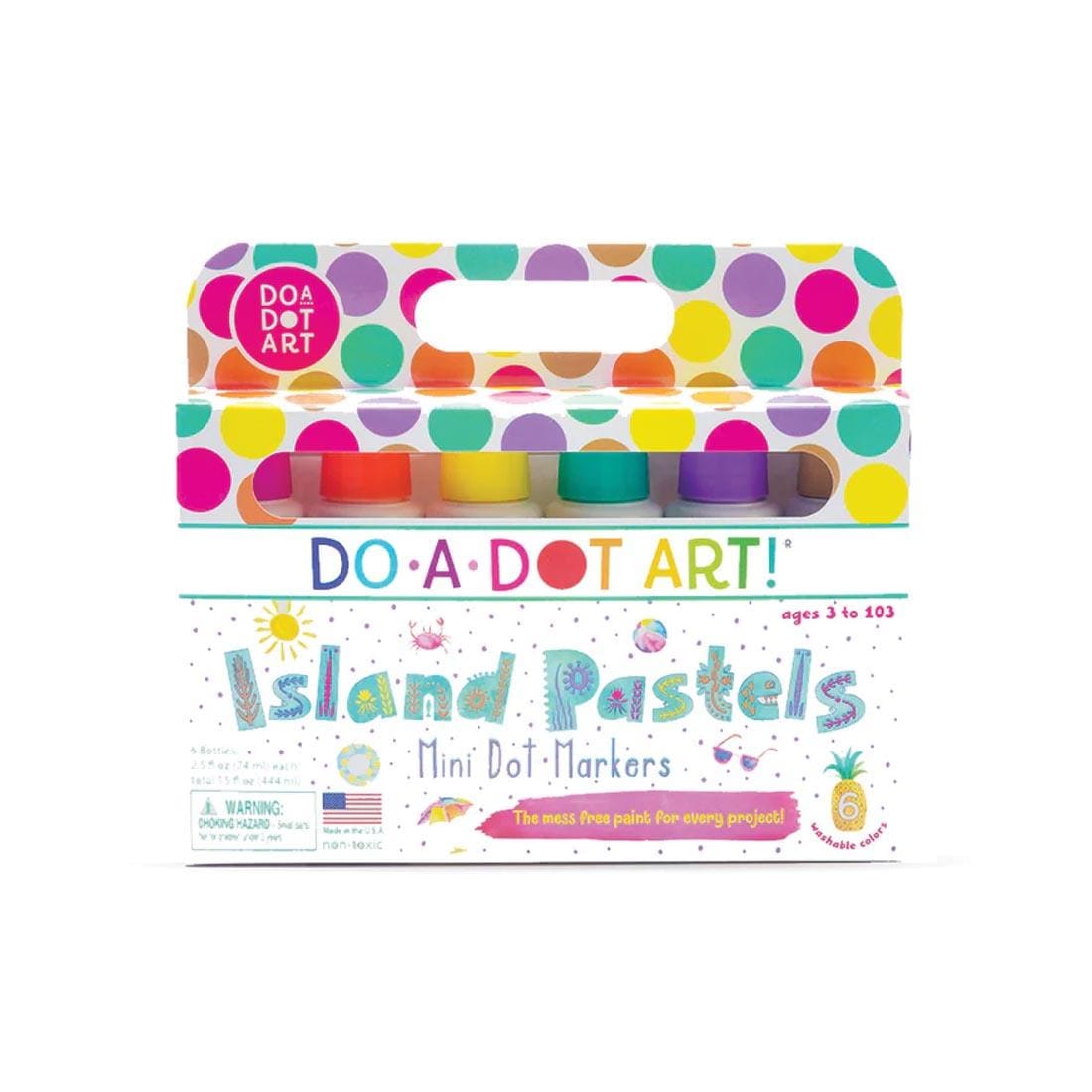 Do-A-Dot Art! Markers Mini Dot Island Pastels Set