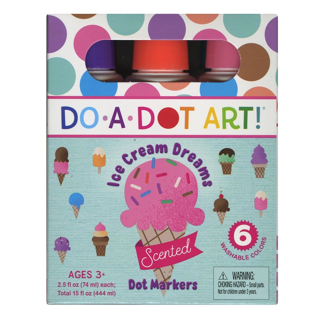 Do-A-Dot Art! Ice Cream Dreams Scented Dot Markers