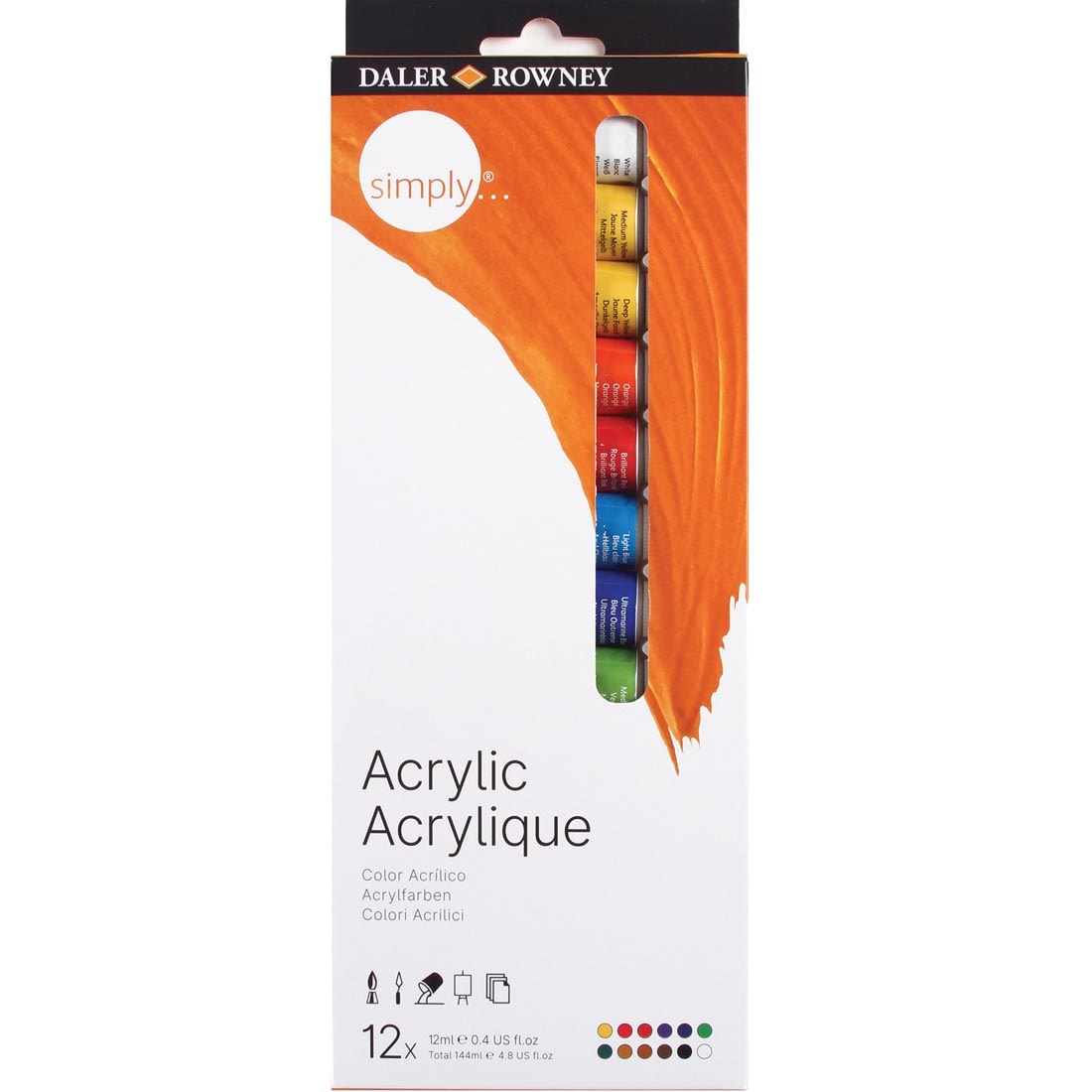 Daler-Rowney Simply Acrylic Set