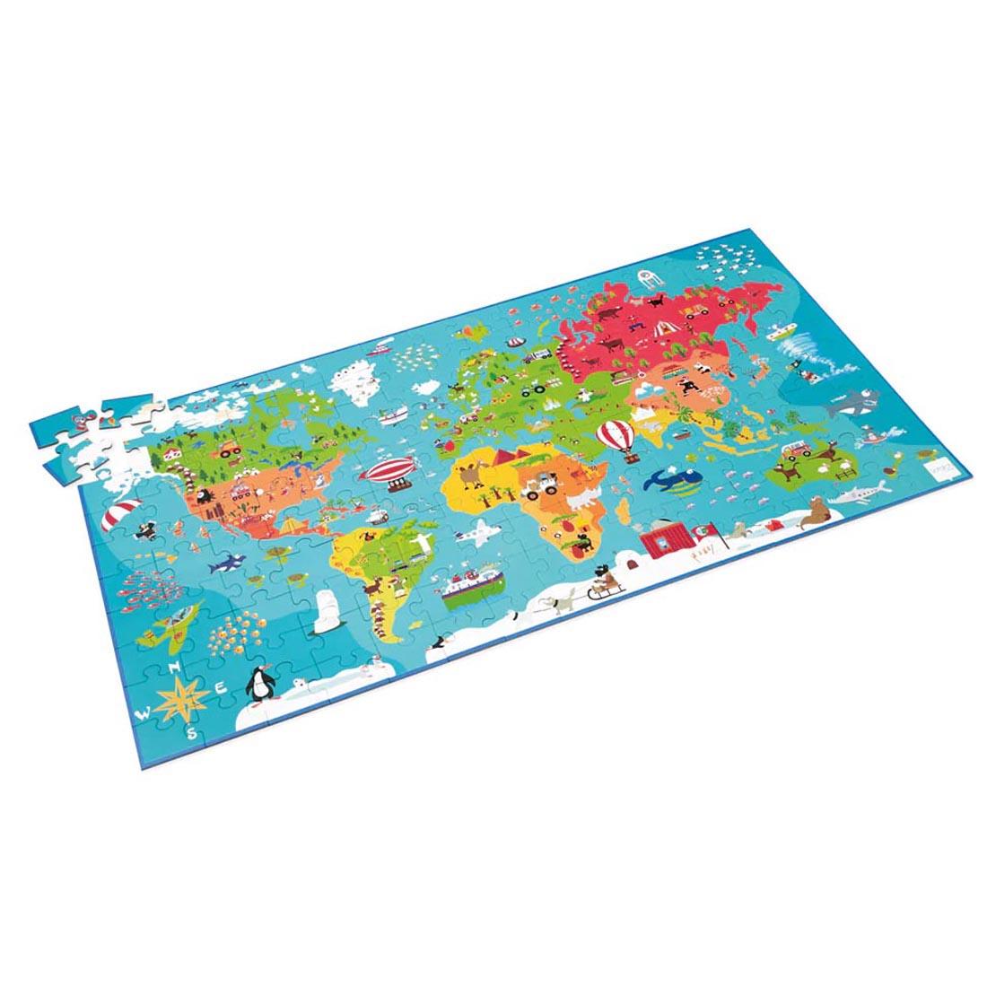 150-Piece World Map Puzzle