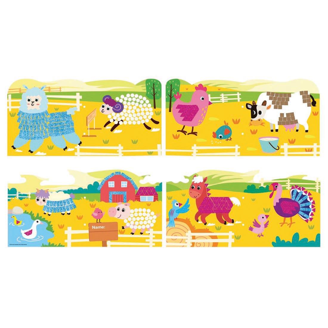 Sample of Mosaic Junior Farm Animals by Avenir