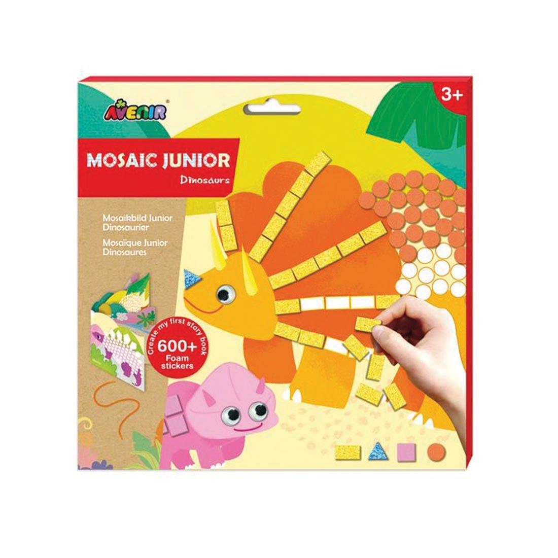 Mosaic Junior Dinosaurs by Avenir, front of package