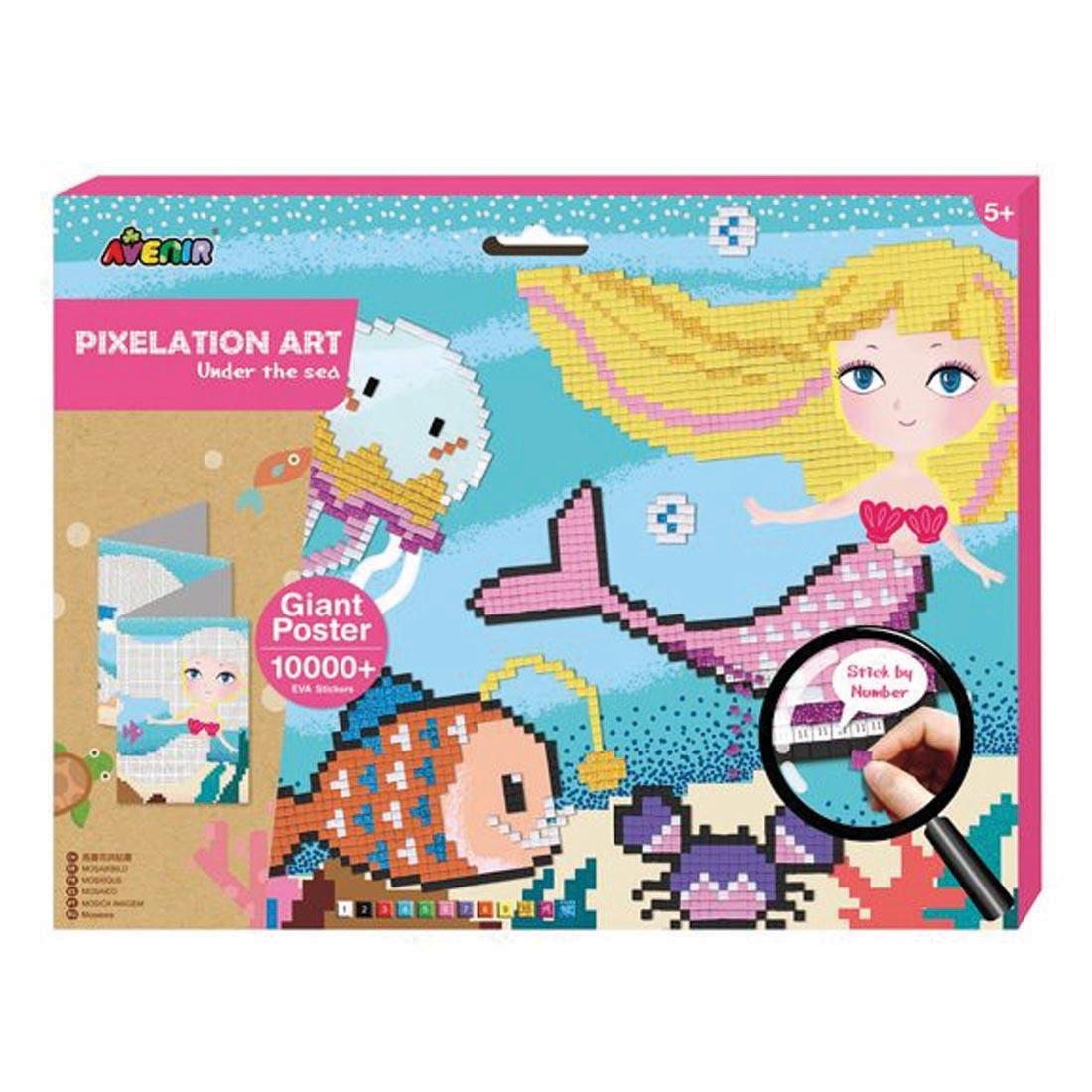 Pixelation Art Under The Sea by Avenir, front of package
