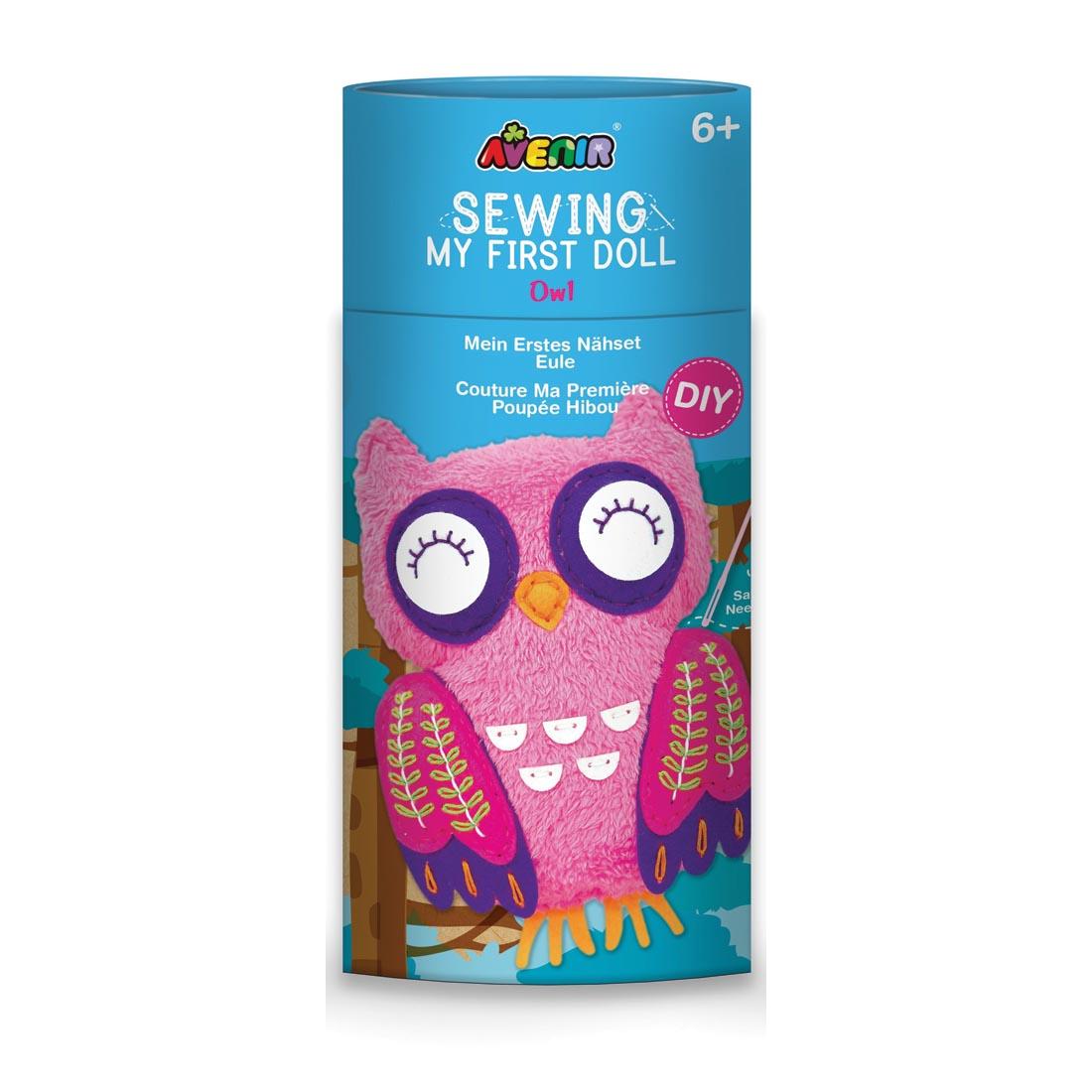 Sewing My First Doll Owl Kit by Avenir